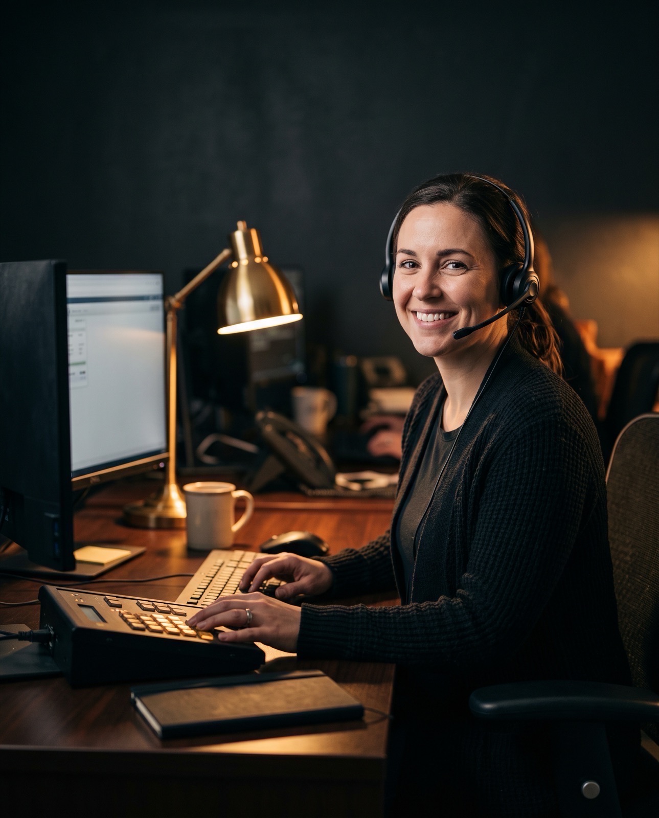 Apex dispatcher ready to take your call